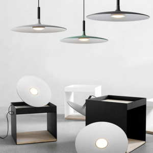 Suspension industrielle style Aplomb pour salle à manger